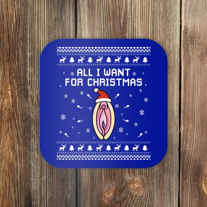 Dirty Ugly Christmas For Husband Or Friend Gift Coaster