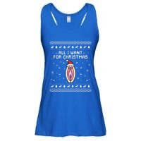 Dirty Ugly Christmas For Husband Or Friend Gift Ladies Essential Flowy Tank