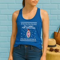 Dirty Ugly Christmas For Husband Or Friend Gift Womens Tank Top