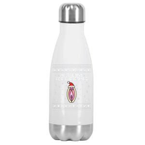 Dirty Ugly Christmas For Husband Or Friend Gift Stainless Steel Insulated Water Bottle