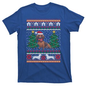 Dachshund Ugly Christmas Funny Holiday Dog Lover Xmas Gift Great Gift T-Shirt