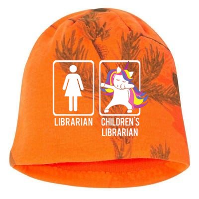 DABBING UNICORN CHILDRENS LIBRARIAN Gift Dabs Library Kati - Camo Knit Beanie