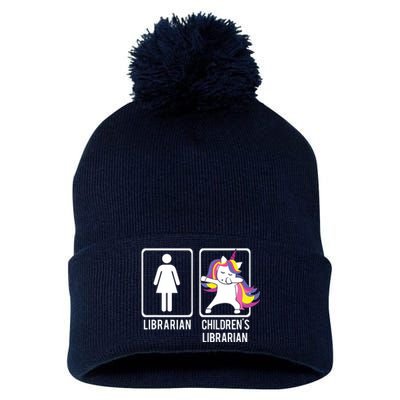 DABBING UNICORN CHILDRENS LIBRARIAN Gift Dabs Library Pom Pom 12in Knit Beanie