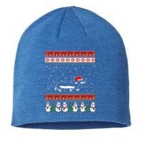 Dachshund Ugly Christmas Gift For Christmas Birthday Sustainable Beanie