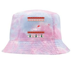 Dachshund Ugly Christmas Gift For Christmas Birthday Tie-Dyed Bucket Hat