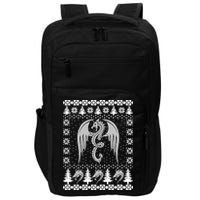 Dragon Ugly Christmas Fantasy Mystical Holiday Xmas Gift Impact Tech Backpack