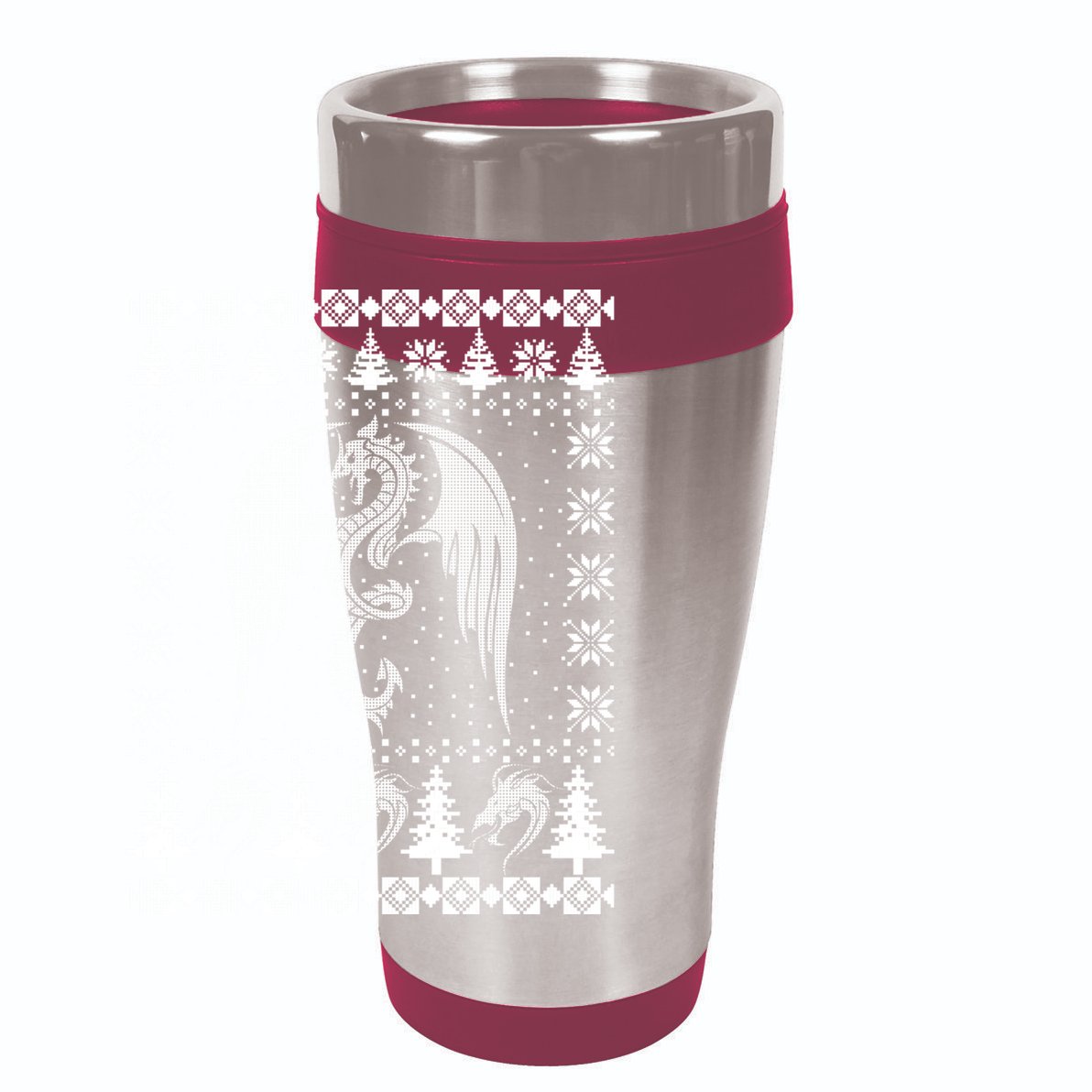 Dragon Ugly Christmas Fantasy Mystical Holiday Xmas Gift 11oz C Handle Ceramic Mug