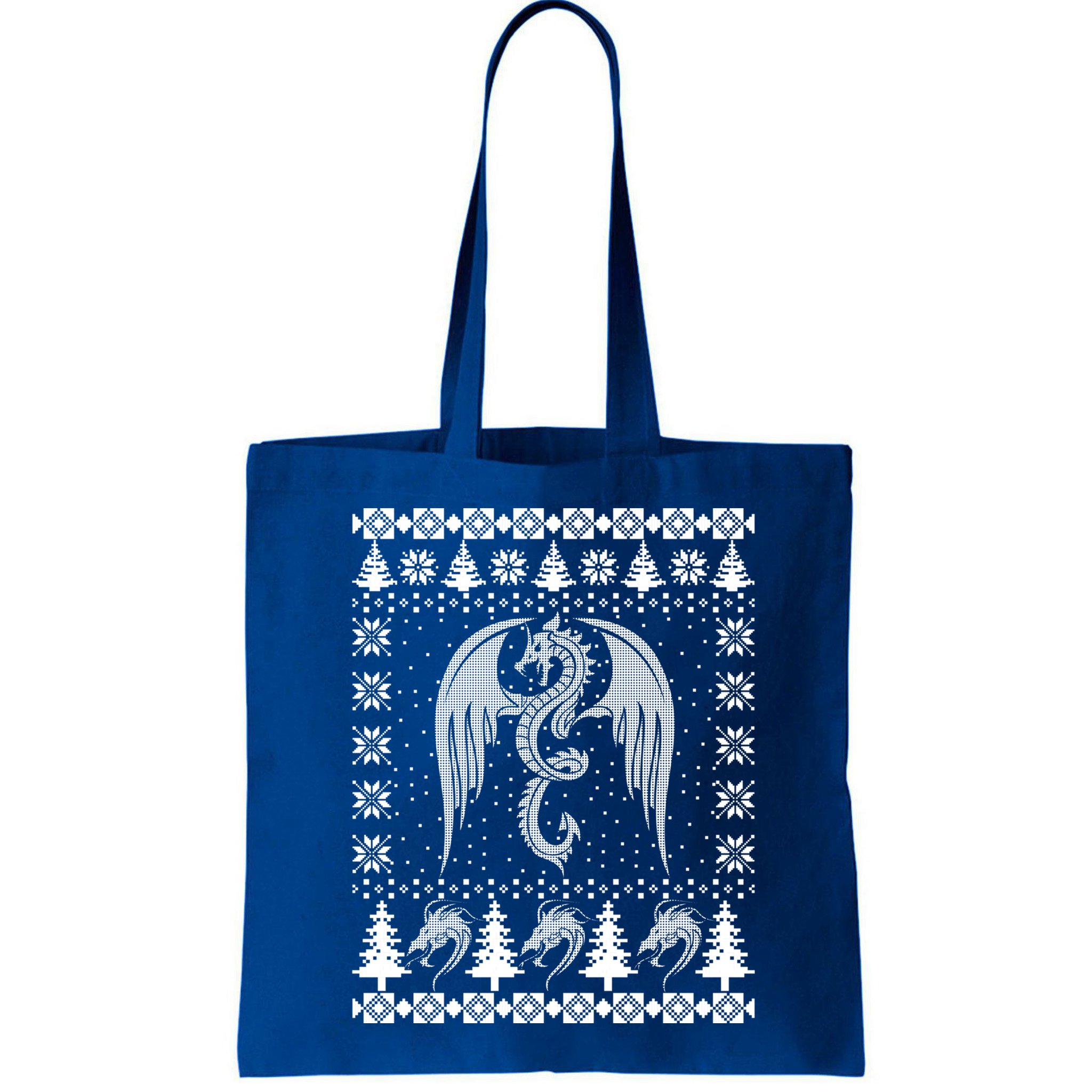 Dragon Ugly Christmas Fantasy Mystical Holiday Xmas Gift Bag