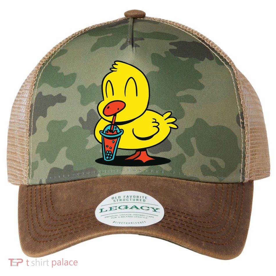 Duck Bubble Tea Legacy Tie Dye Trucker Hat