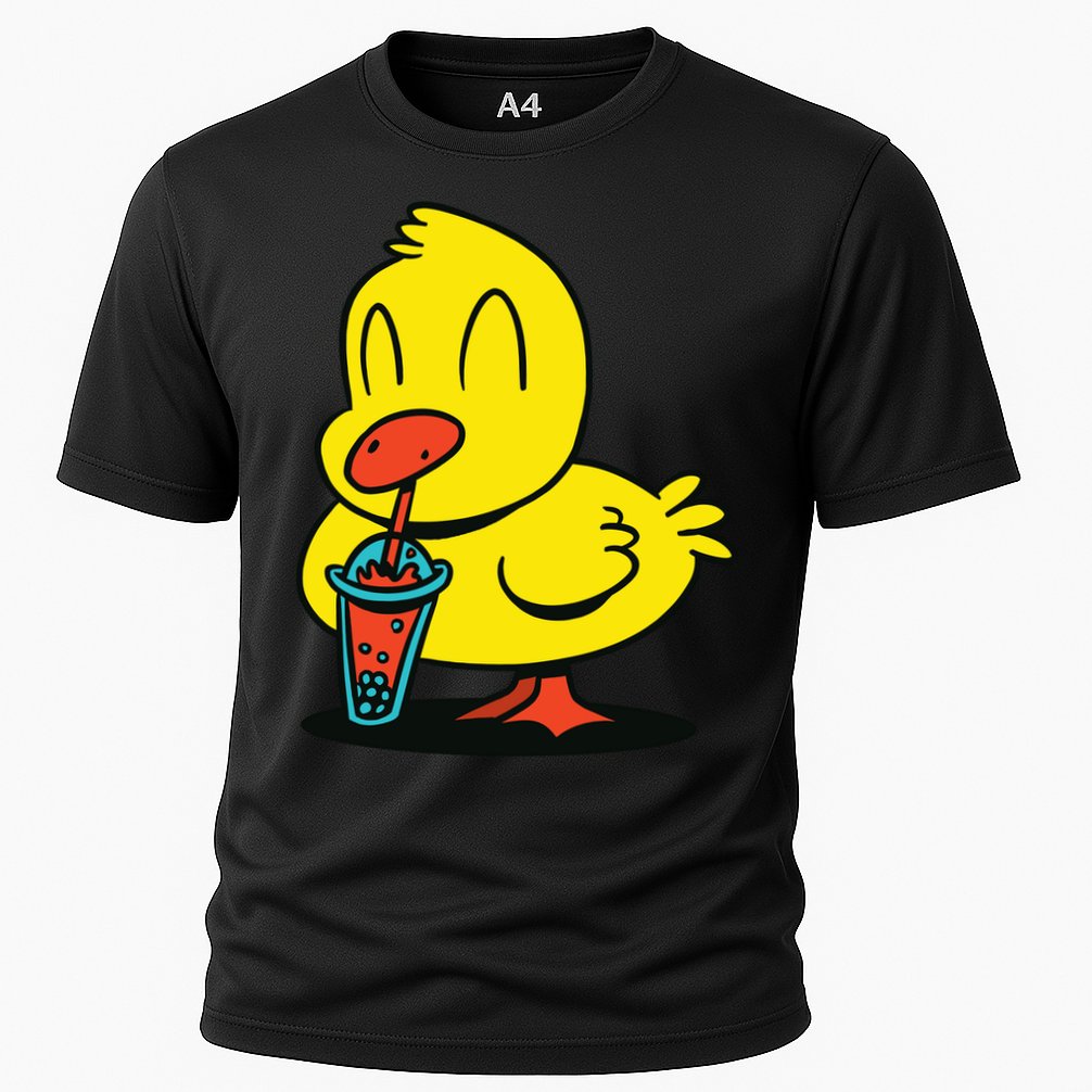 Duck Bubble Tea Performance Shirt