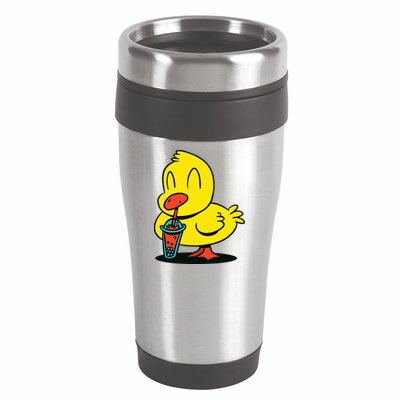 Duck Bubble Tea 16oz Travel Tumbler