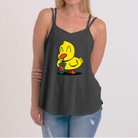 Duck Bubble Tea Women's Strappy Tank