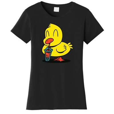 Duck Bubble Tea Women's T-Shirt