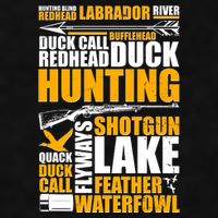 Duck Call Redhead Duck Hunting Ladies PosiCharge Tri-Blend Wicking Tank