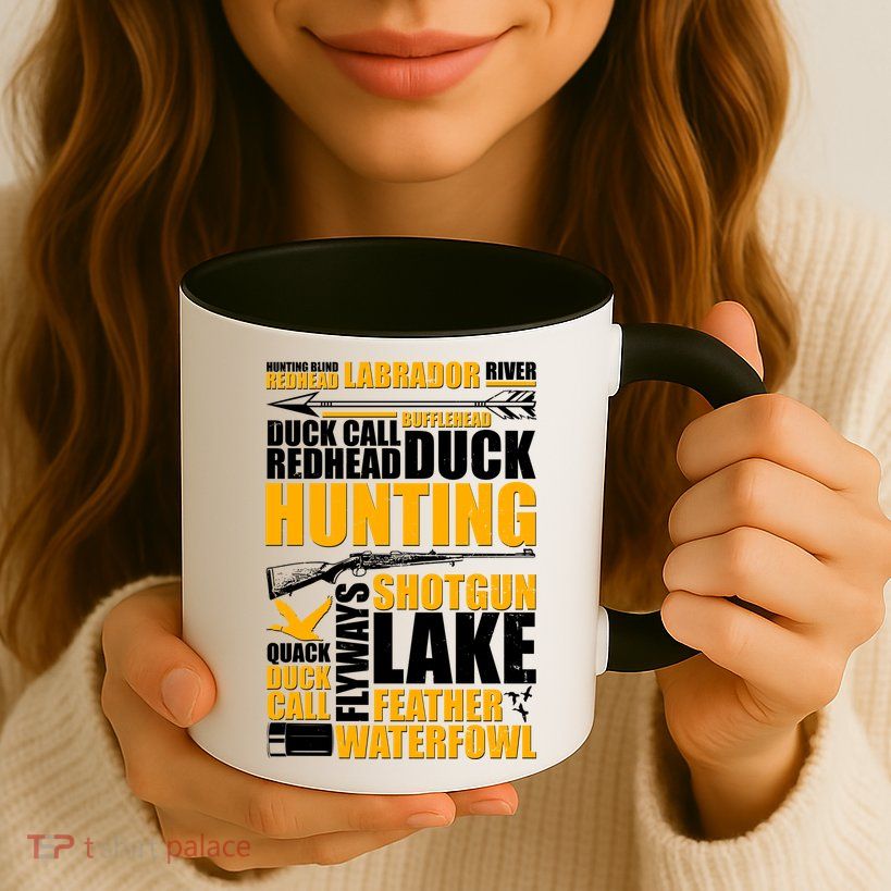 Duck Call Redhead Duck Hunting Mug