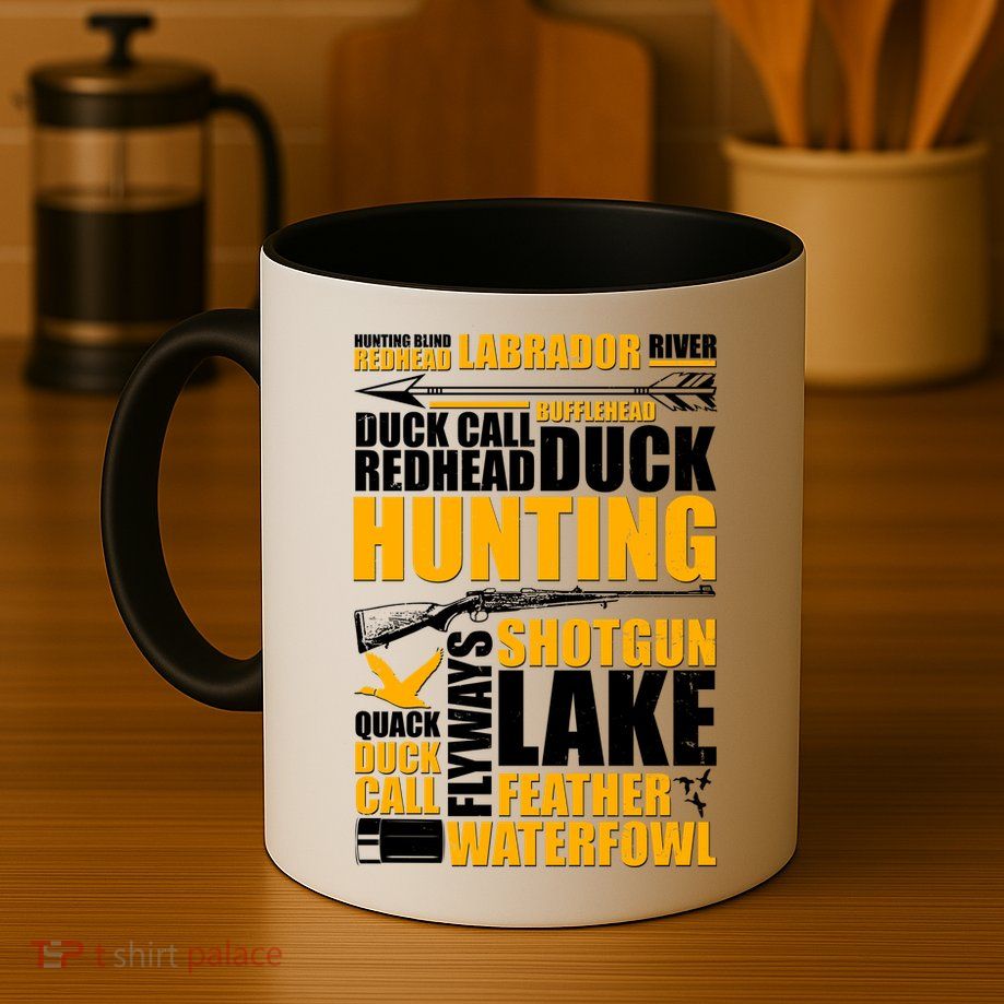 Duck Call Redhead Duck Hunting Mug