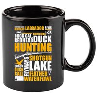 Duck Call Redhead Duck Hunting 11oz C Handle Ceramic Mug
