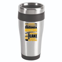 Duck Call Redhead Duck Hunting 16oz Travel Tumbler