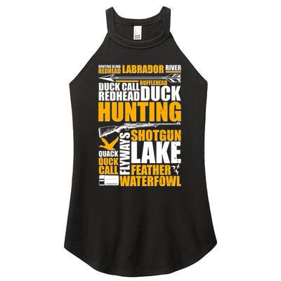 Duck Call Redhead Duck Hunting Women's Perfect Tri Rocker Tank