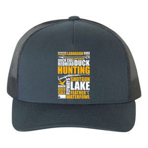 Duck Call Redhead Duck Hunting Yupoong Adult 5-Panel Trucker Hat