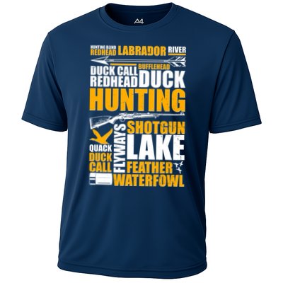 Duck Call Redhead Duck Hunting Performance Shirt