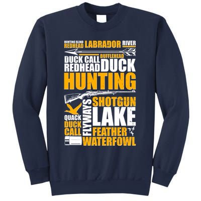 Duck Call Redhead Duck Hunting Sweatshirt