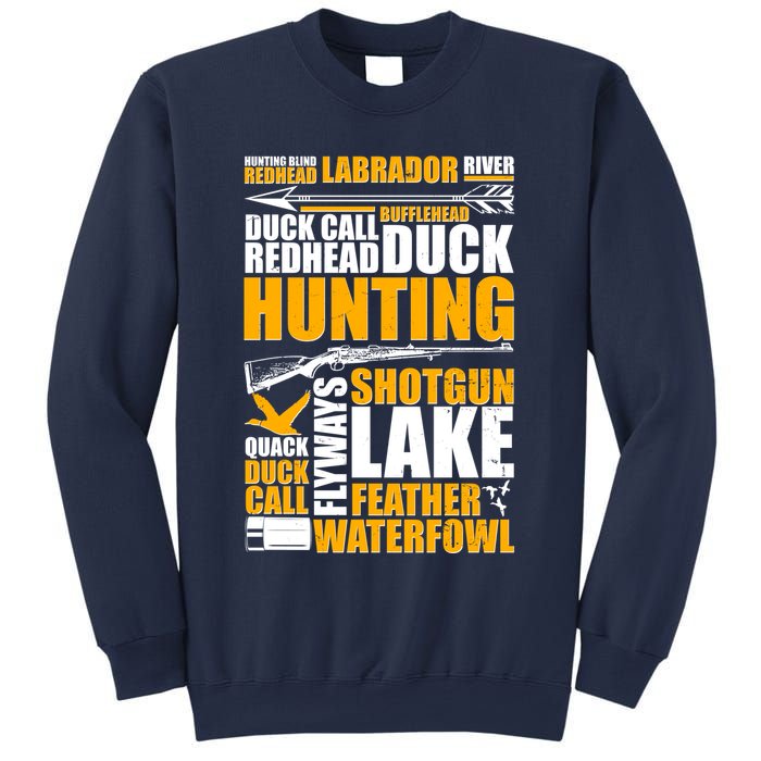Duck Call Redhead Duck Hunting Sweatshirt