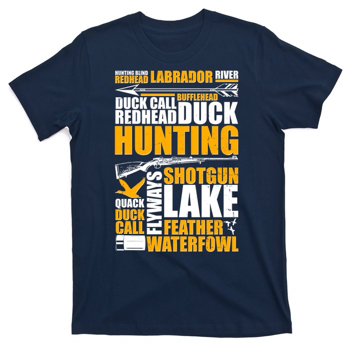 Duck Call Redhead Duck Hunting T-Shirt