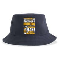Duck Call Redhead Duck Hunting Sustainable Bucket Hat