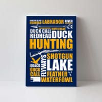 Duck Call Redhead Duck Hunting Canvas