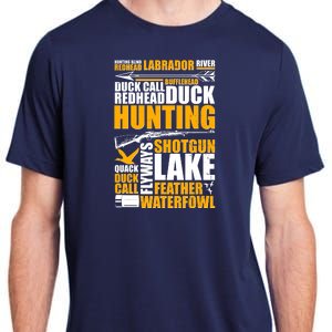 Duck Call Redhead Duck Hunting Adult ChromaSoft Performance T-Shirt