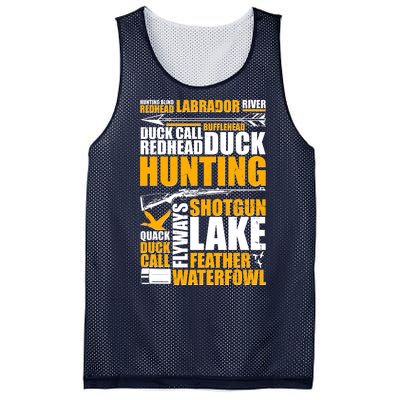 Duck Call Redhead Duck Hunting Mesh Reversible Basketball Jersey Tank