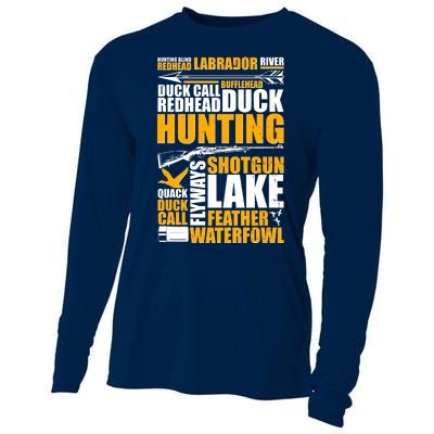 Duck Call Redhead Duck Hunting Cooling Performance Long Sleeve Crew