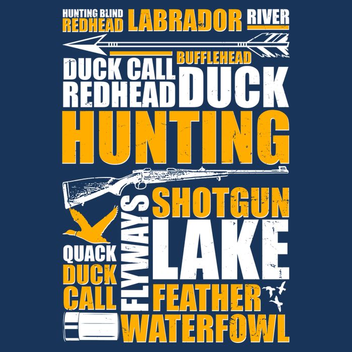 Duck Call Redhead Duck Hunting Poster