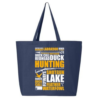 Duck Call Redhead Duck Hunting 25L Jumbo Tote