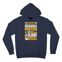 Duck Call Redhead Duck Hunting Tall Hoodie