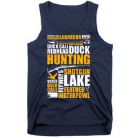 Duck Call Redhead Duck Hunting Tank Top