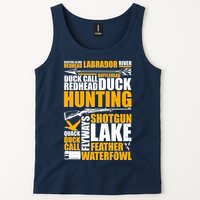 Duck Call Redhead Duck Hunting Tank Top