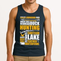 Duck Call Redhead Duck Hunting Tank Top