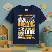 Duck Call Redhead Duck Hunting Toddler T-Shirt