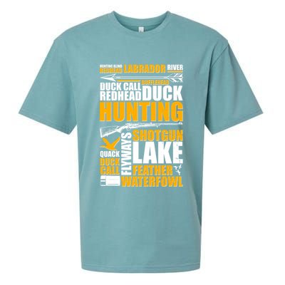 Duck Call Redhead Duck Hunting Sueded Cloud Jersey T-Shirt