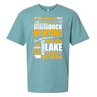 Duck Call Redhead Duck Hunting Sueded Cloud Jersey T-Shirt