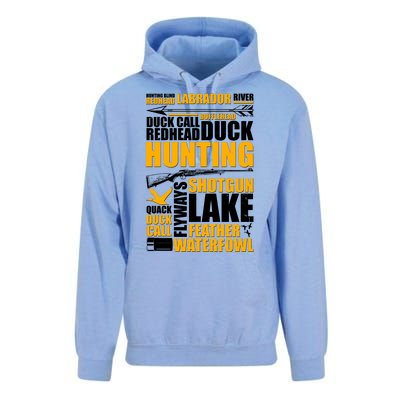 Duck Call Redhead Duck Hunting Unisex Surf Hoodie