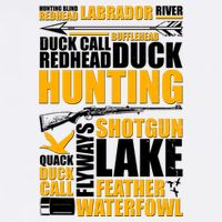 Duck Call Redhead Duck Hunting Garment-Dyed Sweatshirt