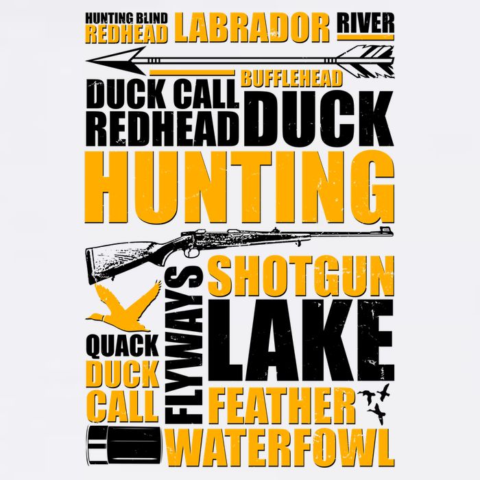 Duck Call Redhead Duck Hunting Garment-Dyed Sweatshirt