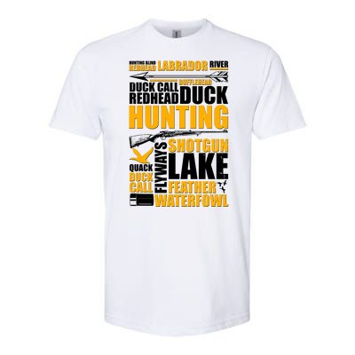 Duck Call Redhead Duck Hunting Softstyle CVC T-Shirt