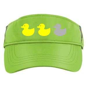 Duck Duck Grey Adult Drive Performance Visor