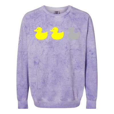 Duck Duck Grey Colorblast Crewneck Sweatshirt