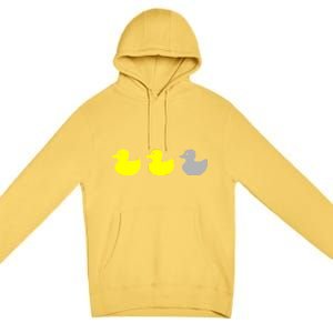 Duck Duck Grey Premium Pullover Hoodie