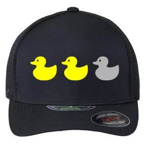 Duck Duck Grey Flexfit Unipanel Trucker Cap